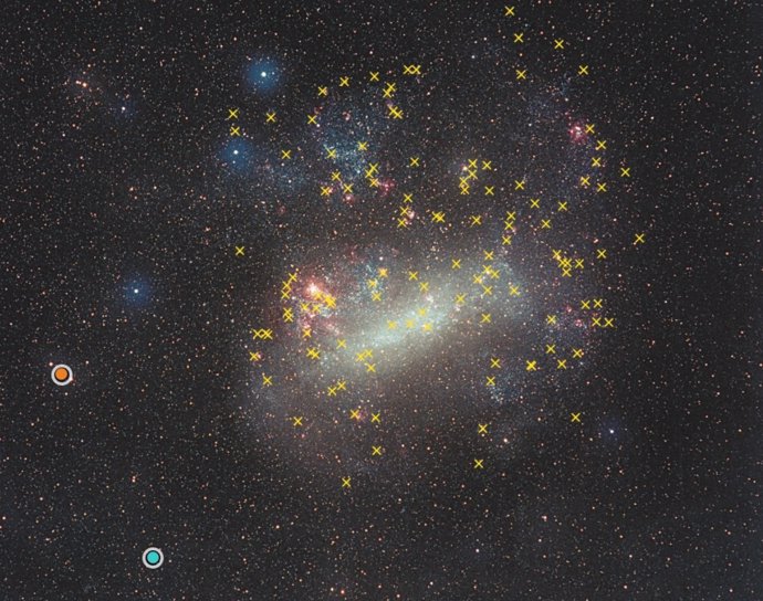 Remanentes de supernova en los confines de la Gran Nube de Magallanes