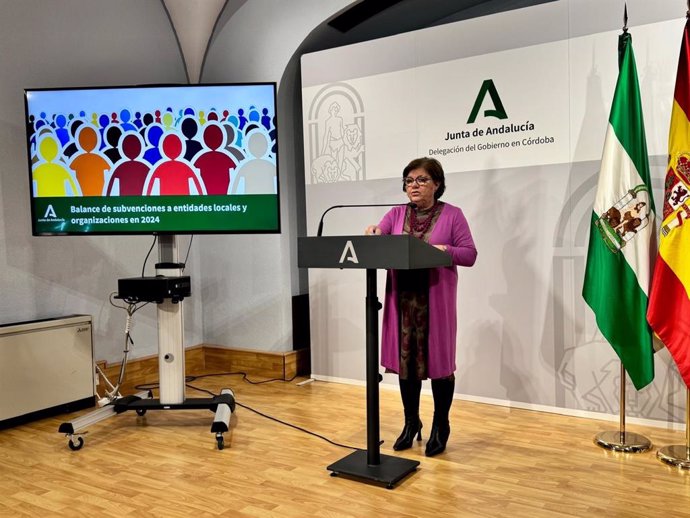 La delegada de Inclusión Social, Dolores Sánchez.