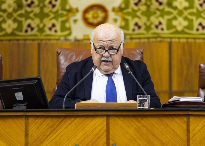 El presidente del Parlamento andaluz, Jesús Aguirre.