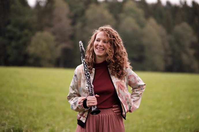 Archivo - La clarinetista Anna Koch.