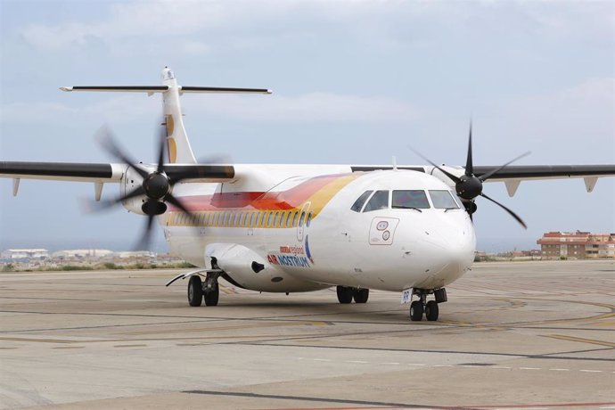 Archivo - Avión de Air Nostrum, en imagen de archivo