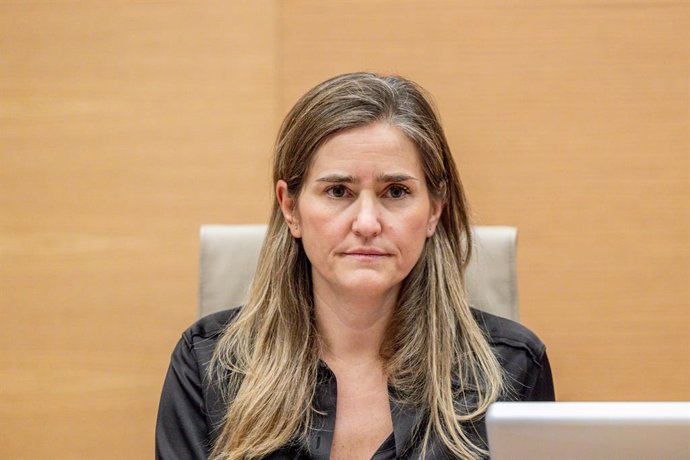 La ministra per a la Transició Ecològica i Repte Demogràfic, Sara Aagesen, compareix en la Comissió de Transició Ecològica i Repte Demogràfic, al Congrés dels Diputats, a 27 de gener del 2025, a Madrid (Espanya). 