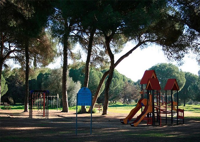 Imagen del parque de la Corchuela