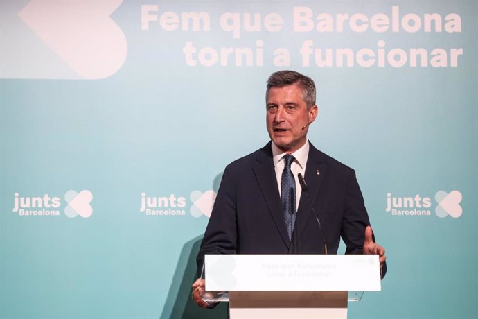 Imagen de Jordi Martí durante el acto