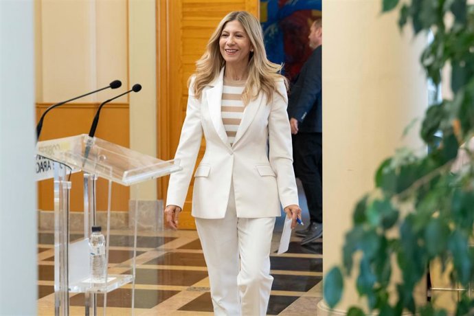 Archivo - La portavoz del Gobierno de Aragón, Mar Vaquero (foto de archivo).