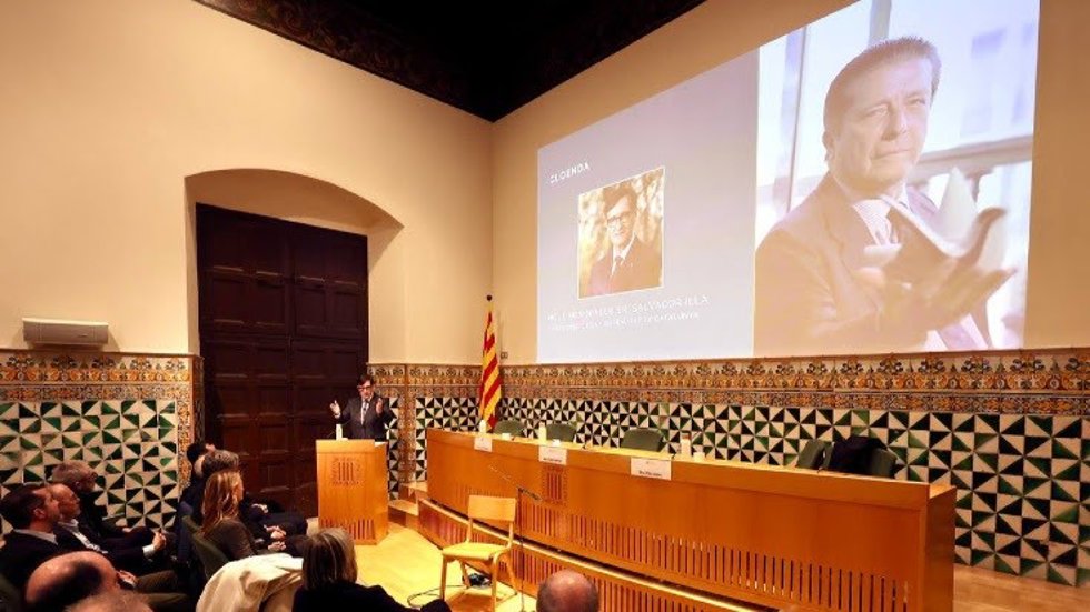 Imagen del homenaje póstumo