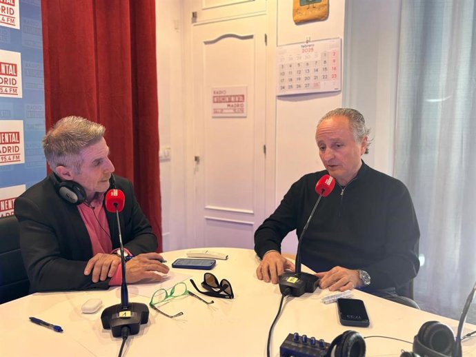 Pepe Plaza, gerente del Bufete Rosales, en una entrevista en Radio Intercontinental Madrid