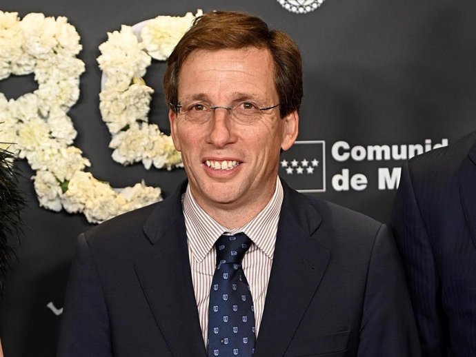 José Luis Martínez-Almeida durante la alfombra roja de la gala de presentación de carteles para la próxima Feria de San Isidro