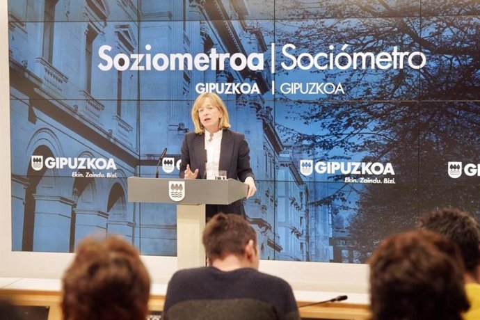 La diputada general de Gipuzkoa, Eider Mendoza