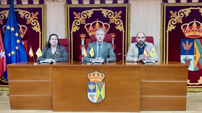 El alcalde de Villanueva del Pardillo, Eduardo Fernández Navarro.