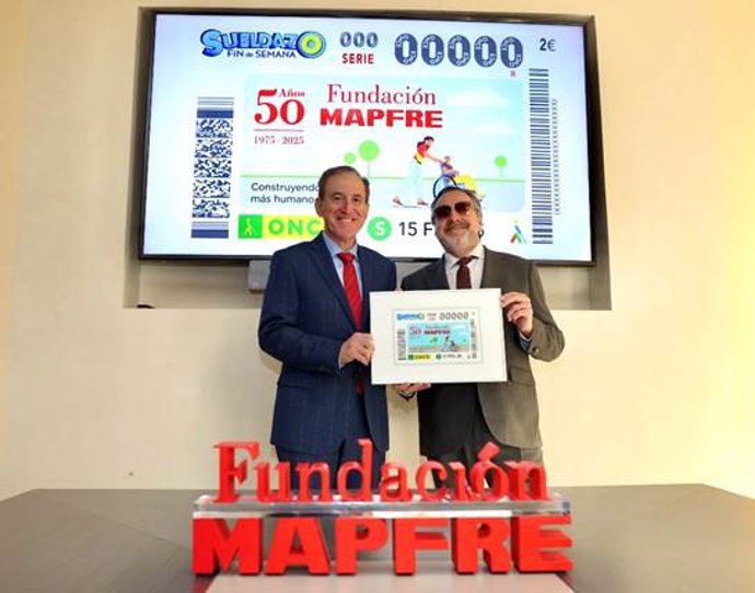 El 15 de febrero Fundación Mapfre lanzará con la ONCE un cupón conmemorativo de su 50 aniversario