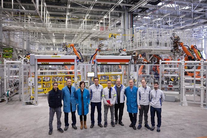 Volkswagen Navarra invierte 59,2 millones de euros en la ampliación del edificio de Chapistería.