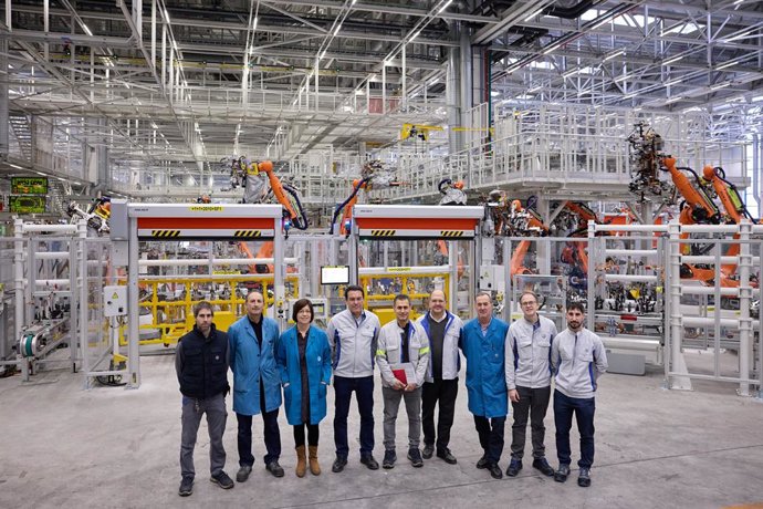 Volkswagen Navarra invierte 59,2 millones de euros en la ampliación del edificio de Chapistería.