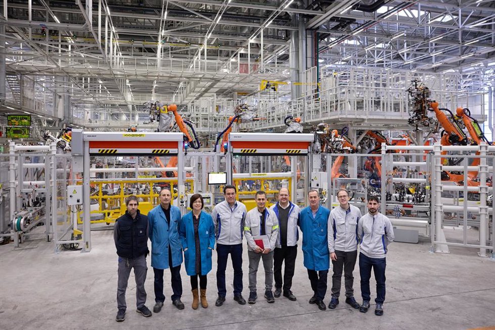 Volkswagen Navarra invierte 59,2 millones de euros en la ampliación del edificio de Chapistería.