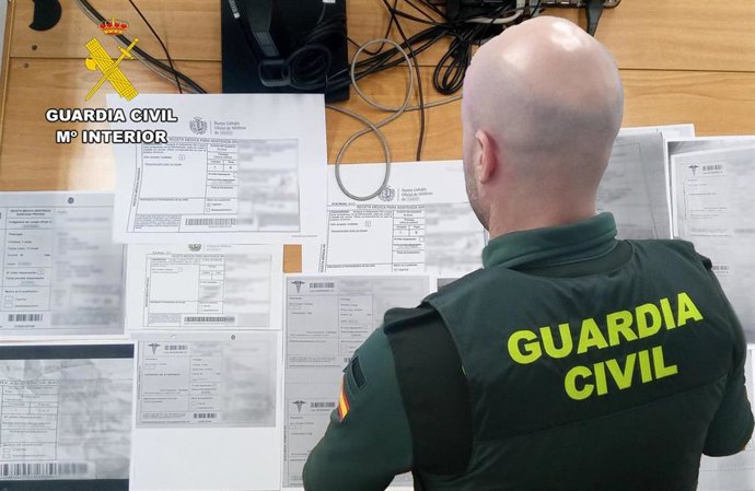 Recetas falsificadas investigadas por la Guardia Civil