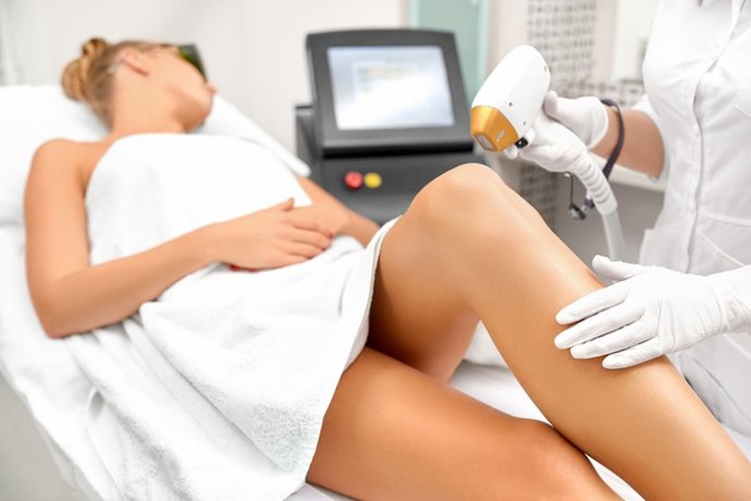 Archivo - Depilación laser, en imagen de archivo