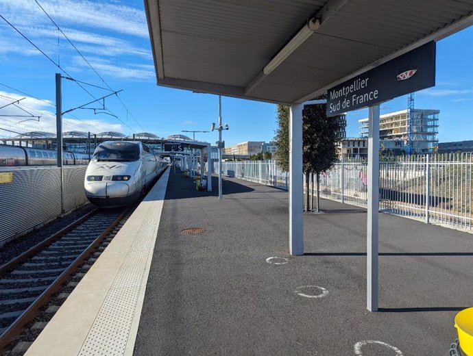 Tren en Montpellier
