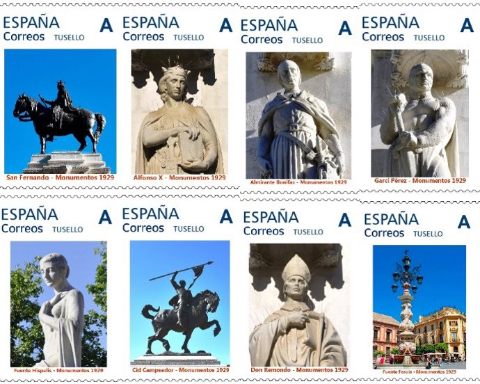 Correos apoya a la Sociedad Filatélica Sevillana en su homenaje a la Exposición Iberoamericana de 1929.