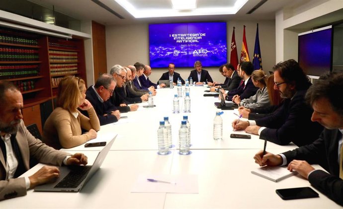 Un momento del primer encuentro de trabajo para el desarrollo de la Estrategia de Inteligencia Artificial de la Región