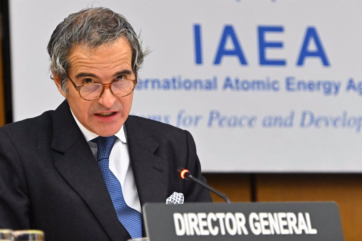 The head of the OIEA denounces from Moscow an increase in attacks against Zaporiyia nuclear power plant