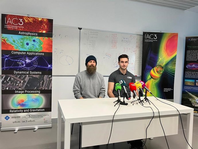 Los investigadores del IAC3 de la UIB Rafel Jaume Amengual y Joan-René Mérou.