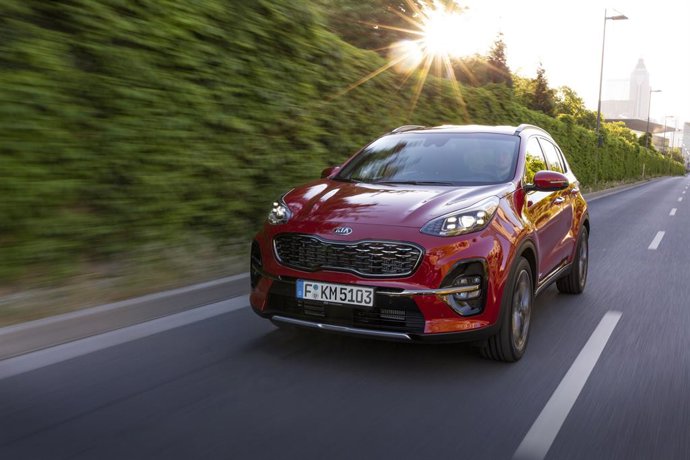 Archivo - Kia Sportage, el modelo más vendido en el mes de enero en Reino Unido.