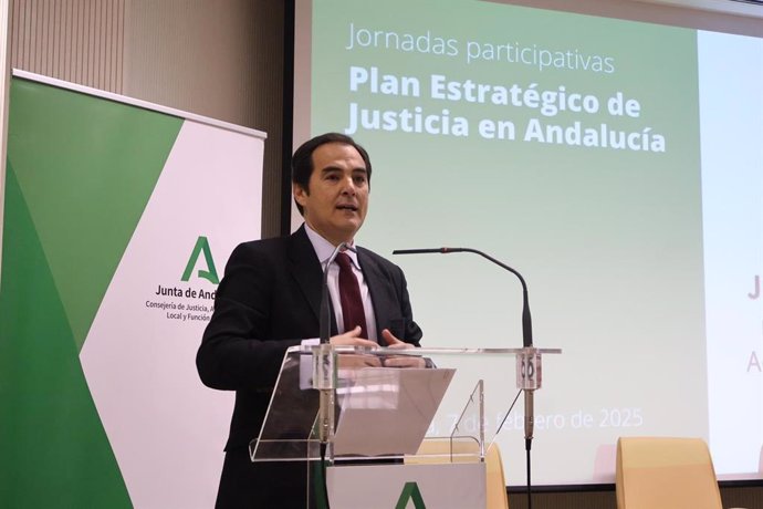 El consejero de Justicia, Administración Local y Función Pública, José Antonio Nieto.
