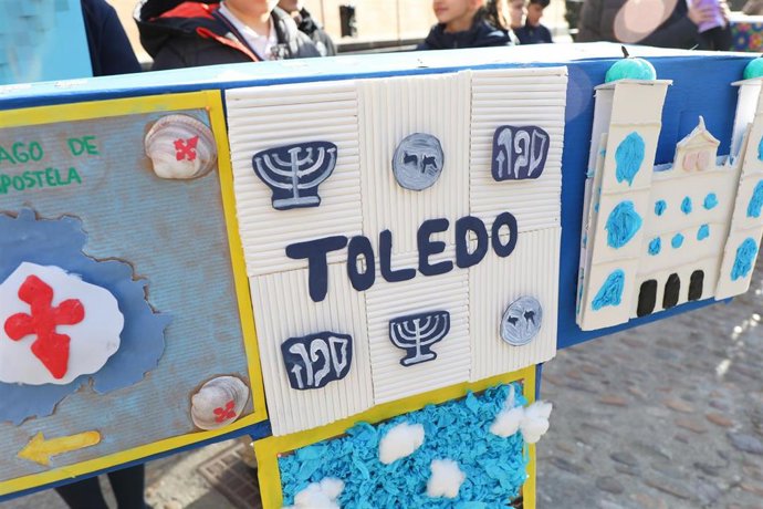 Proyecto del colegio 'Divina Pastora' de Toledo sobre 'Luz de Europa'.