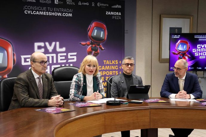 Presentación del CYL Games Show, en la Delegación de la Junta de Zamora.