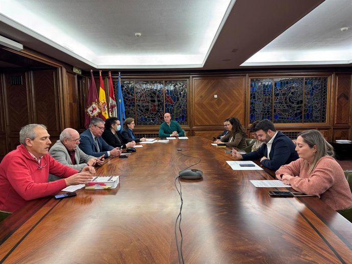 Junta de Gobierno Local celebrada este viernes en el Ayuntamiento de León.