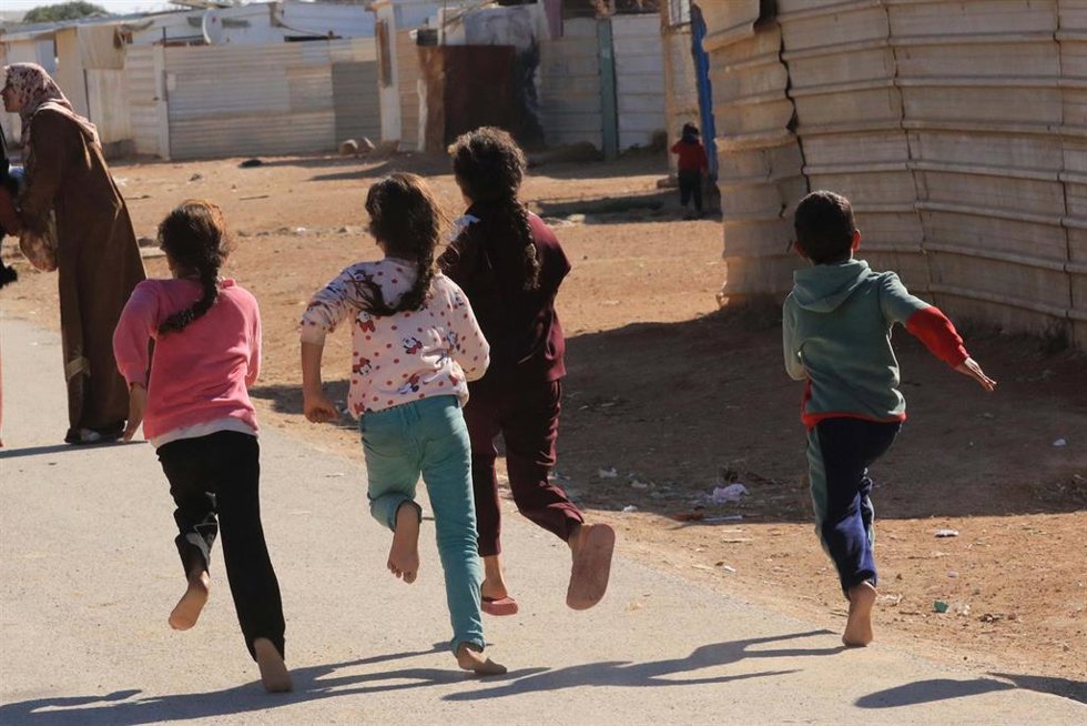 Refugiados sirios en Jordania 
