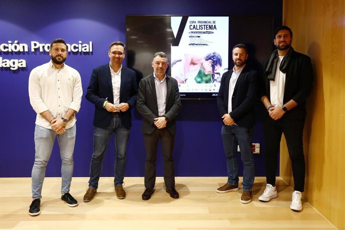 El Vicepresidente Y Diputado De Deportes, Juan Rosas, Presenta La V Copa Provincial De Calistenia