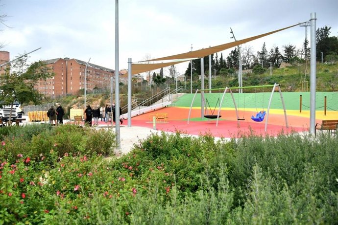 Nuevo parque urbano de La Marina del Port