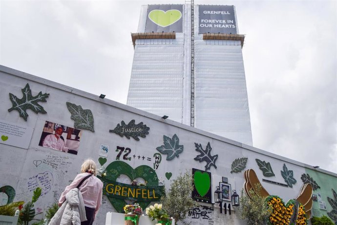 Archivo - Torre Grenfell de Londres 