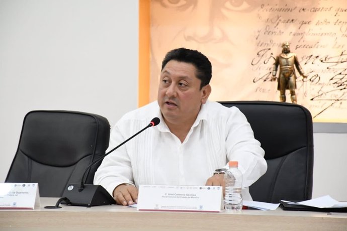 Archivo - El fiscal de Morelos Uriel Carmona