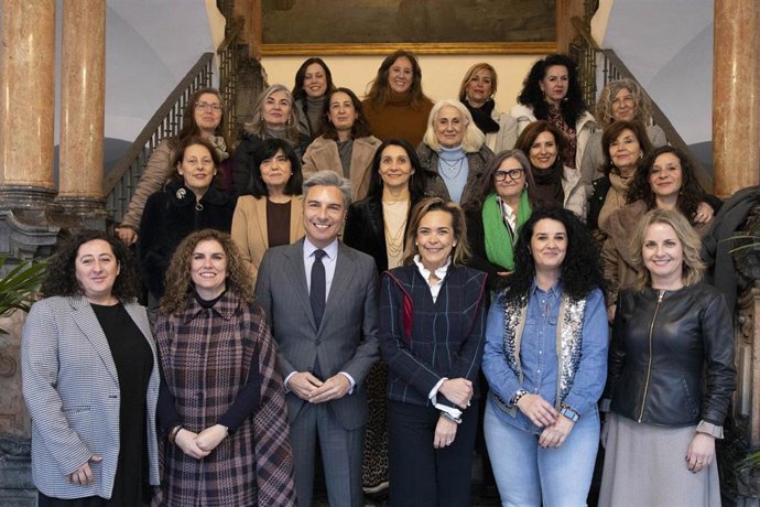 Fuentes participa en Córdoba en la reunión preparatoria del 8M de las ocho diputaciones andaluzas.