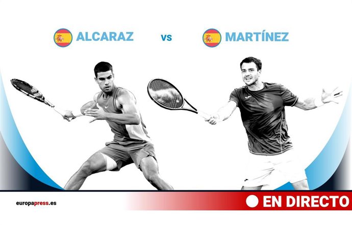 Alcaraz - Pedro Martínez, cuartos de final del ATP 500 de Róterdam.