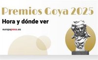 ¿A qué hora y dónde ver los Premios Goya 2025?