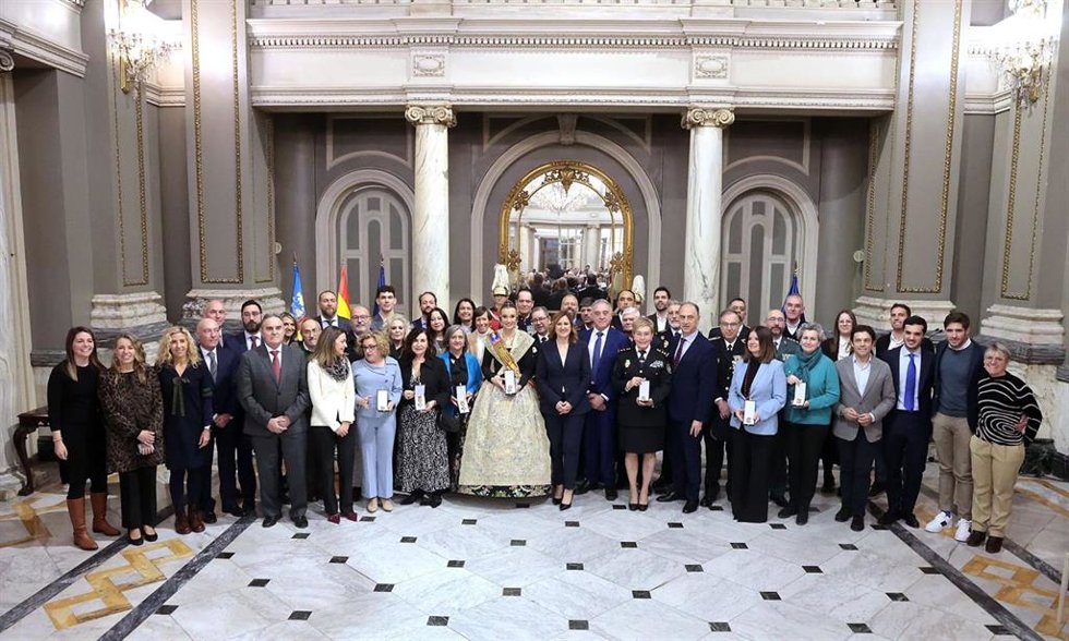 Conmemoración del 155 aniversario de la creación de la Policía Local de Valncia