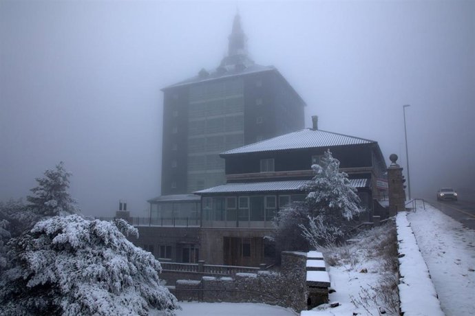 Archivo - Puerto de Navacerrada, a 13 de diciembre de 2024, Madrid (España). 