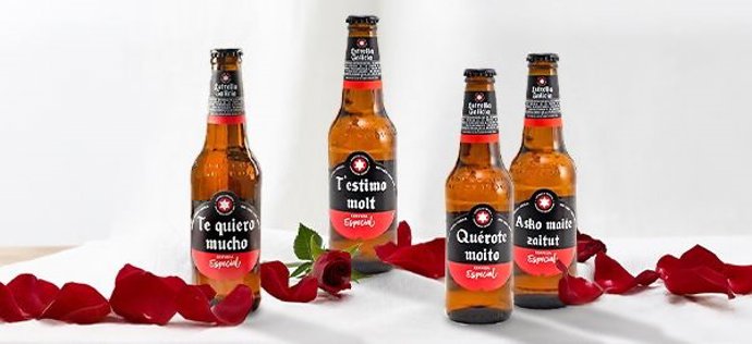 Botellas personalizadas - Te quiero mucho.