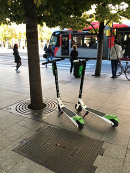 Archivo - Patines eléctricos