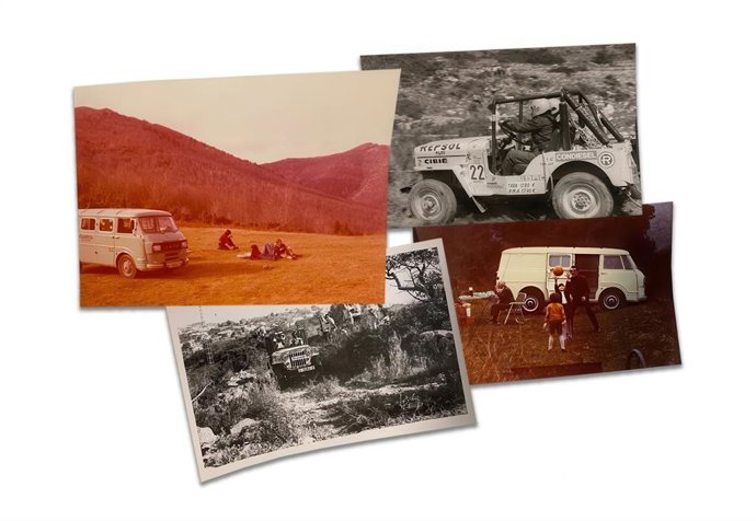 Imágenes de antiguos modelos de la marca Ebro