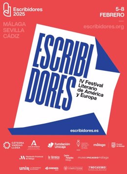 Cartel del festival 'Escribidores'