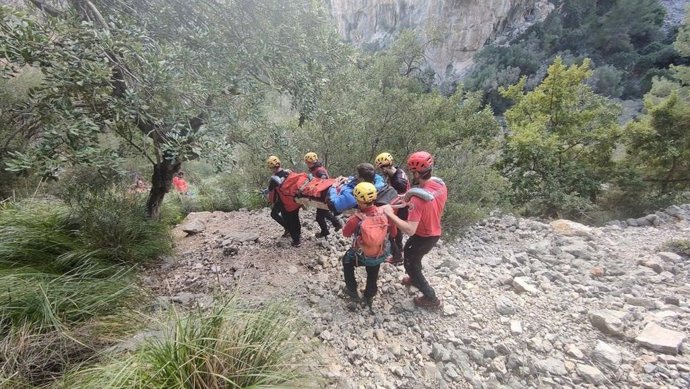 Rescate. Torrent des Bosc de Masanella