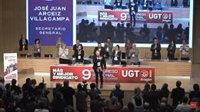 Arceiz liderará UGT Aragón cuatro años más "para llegar a más empresas y aumentar su presencia en las comarcas"