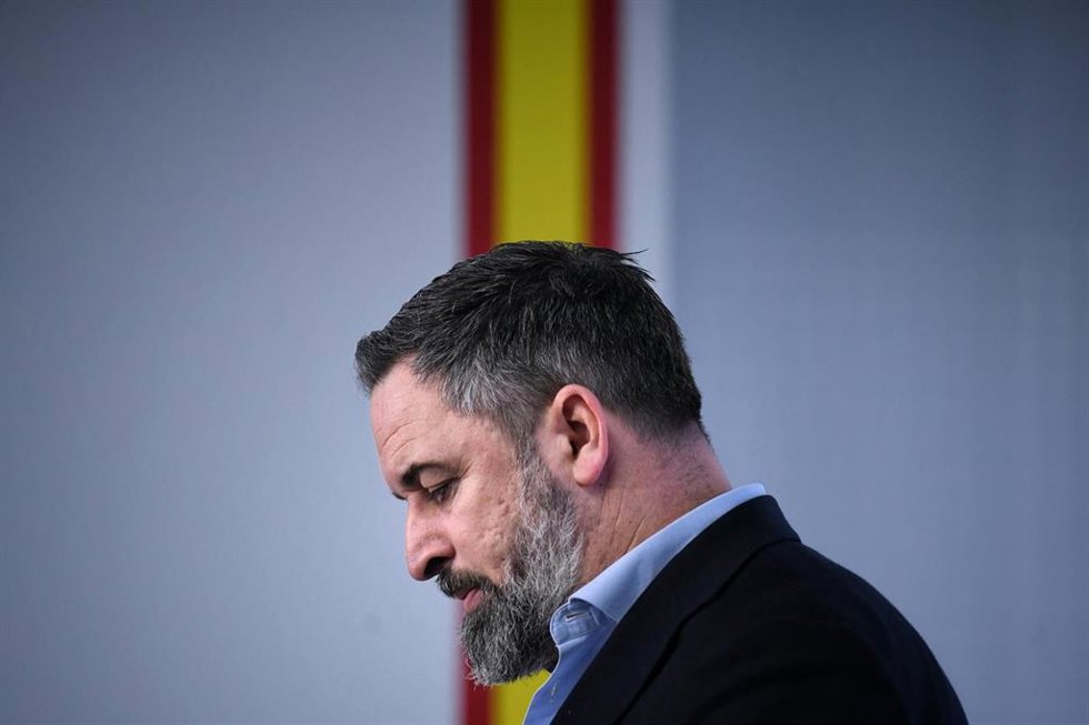 El líder de VOX, Santiago Abascal,