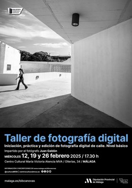 Cartel anunciador de una de las actividades programadas por la Diputación de Málaga.