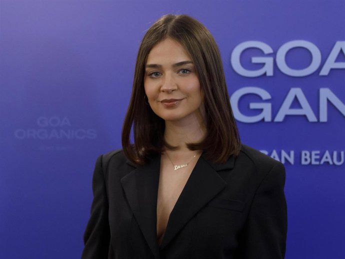 Laura Escanes en el photocall de la cena previa a los Premios Goya organizado por Goa Organics a 07 de Febrero de 2025 en Granada (España).    Álex Cámara / Europa Press FAMOSOS;EVENTO;PREMIOS GOYA;GOA ORGANICS 07/2/2025