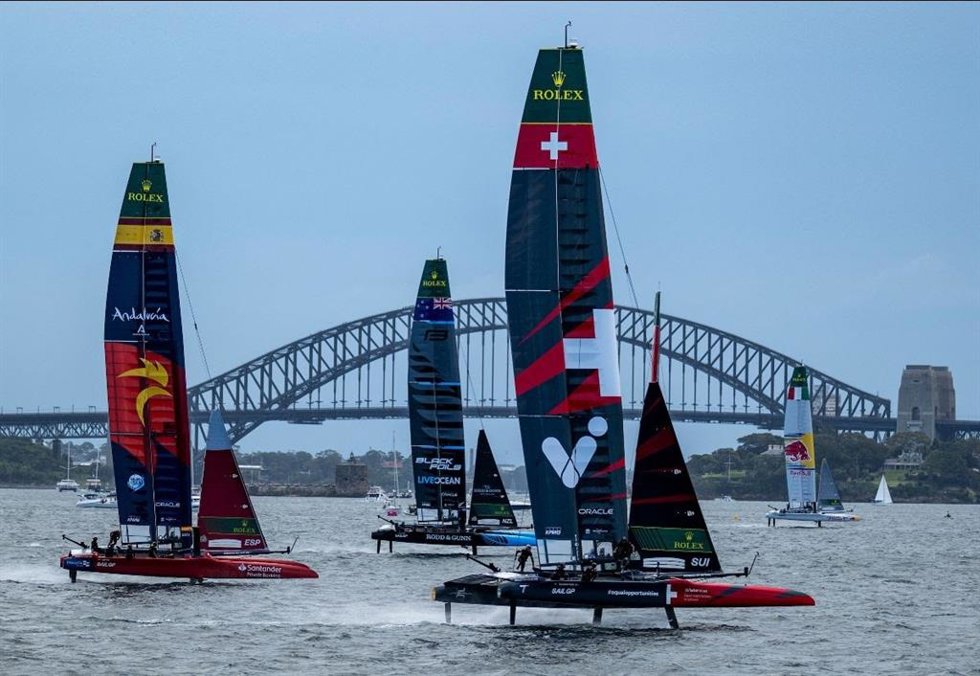 El equipo español de SailGP en Sídney